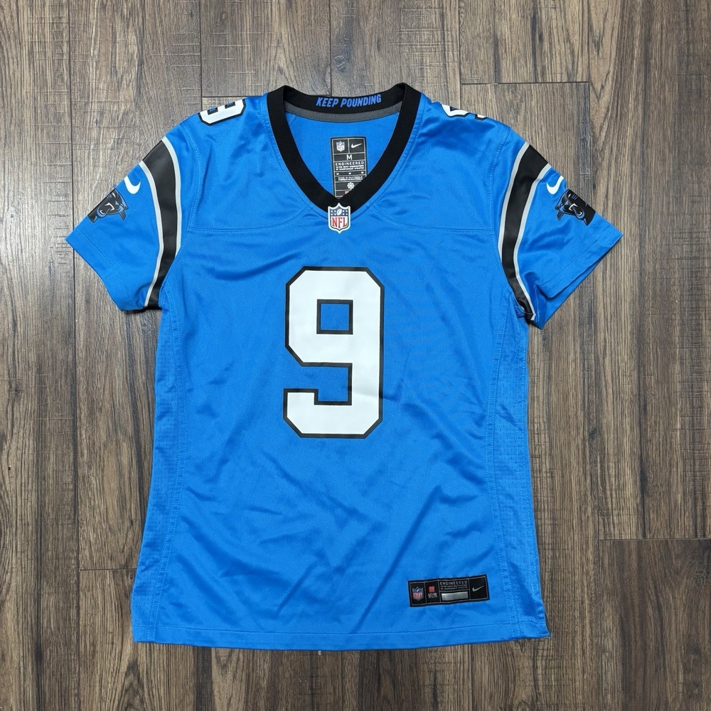 Nike Bryce Young Carolina Panthers Blue NFL Game Jersey Women's Size Medium